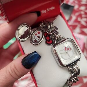 Hello Kitty Charm Bracelet Watch